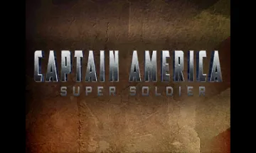 Captain America Super Soldier (Europe) (En,Fr,Ge,It,Es) screen shot title